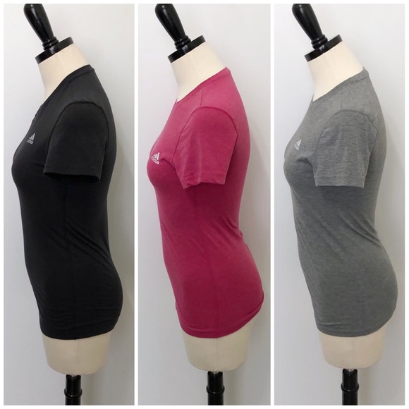 SOLD Adidas Ultimate Tee 3 Piece Bundle Size XS - Picture 3 of 7